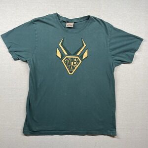 Super Bok Shirt Mens Large Beer Brew Holmes Bros Big Blue Logo Portugal